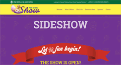 Desktop Screenshot of pineriversshow.org.au